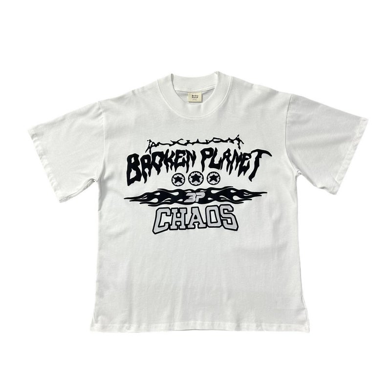 Broken Planet Cotton Unisex Tee BP-T118 white