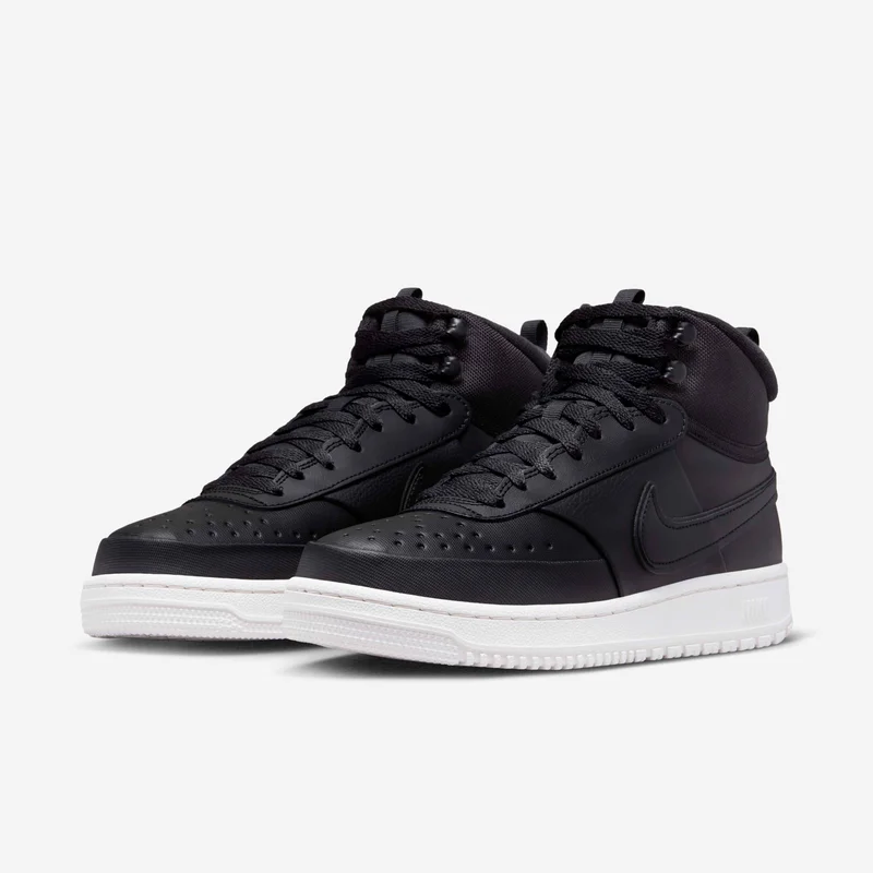 Nike Black Men's Court Vision Mid Shoe for Men | Best Price UAE