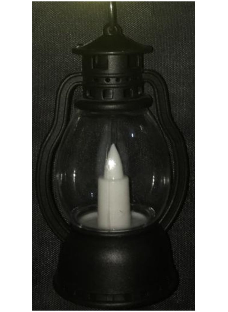 Generic Product Name: Ramadan Decoration - Crescent Moon and Stars with Small Lantern - black  - Image 2