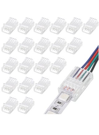 LED Strip Connector, Waterproof Solderless Crystal Buckle Adapter for 10mm 4-Pin LED Flexible Light Strips, Seamless Track Lighting Connector for 5V, 12V, 24V Applications. - pzsku/Z379D9E743EBABE6A8AF0Z/45/_/1723082501/4bbb80be-6f3d-4e9d-9013-88f54222da8c