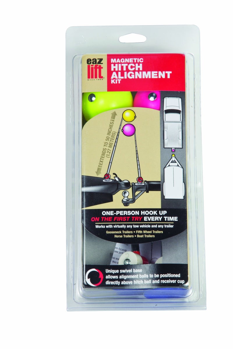 Camco Magnetic Hitch Alignment Kit - Helps You Align Your Hitch | Each Guide Extends Up to 50" for Easy Viewing | System Works with Virtually Any Tow Vehicle and Trailer - (44603) - Image 3
