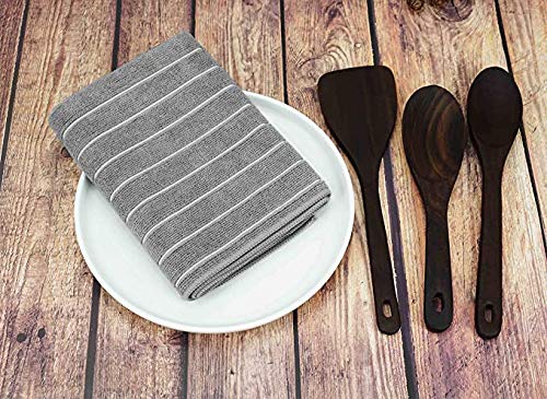 Simpli-Magic 79285 Microfiber Washcloths And Dish Cloths, Checkered Topaz, 12""X12"", 24 Pack - Image 5