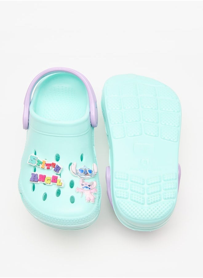 Disney Girls Stitch Accent Slip-On Clogs  - Image 4