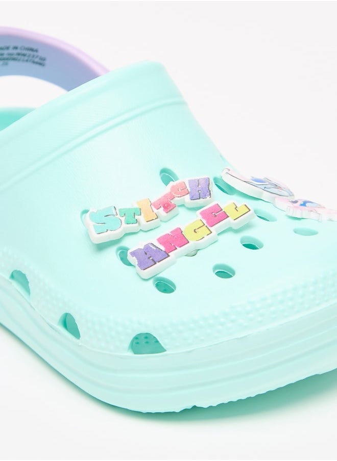 Disney Girls Stitch Accent Slip-On Clogs  - Image 5