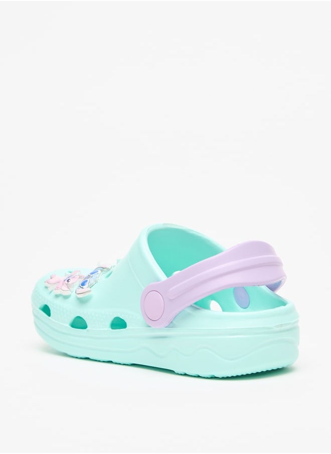 Disney Girls Stitch Accent Slip-On Clogs  - Image 3