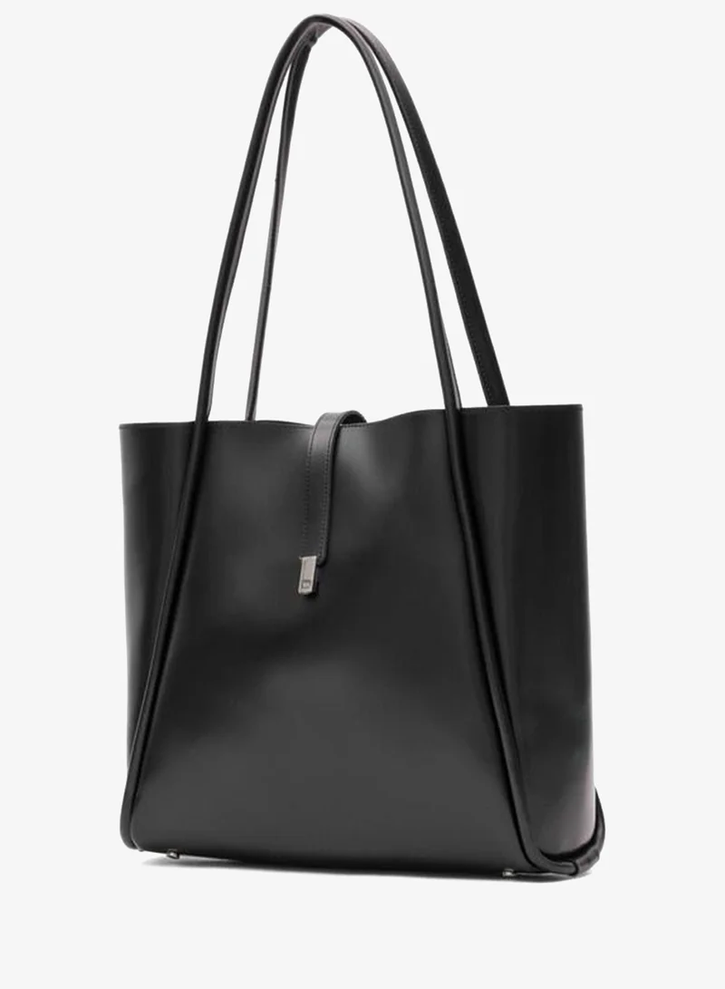 Shule Bags  Black Chester Locked Shoulder Bag. for Women | Best Price UAE