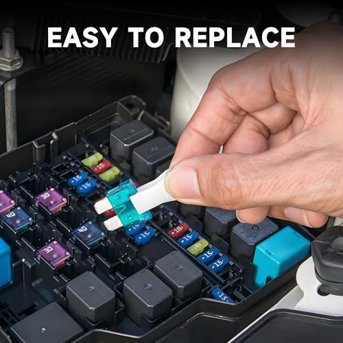 Couslcd 306PCS Car Fuse Assortment Kit, Mixed Vehicle Blade Fuses, Standard & Mini & Low Profile Mini Fuse-2A 5A 7.5A 10A 15A 20A 25A 30A 35A, Car Replacement Accessories for Most Vehicle - Image 4
