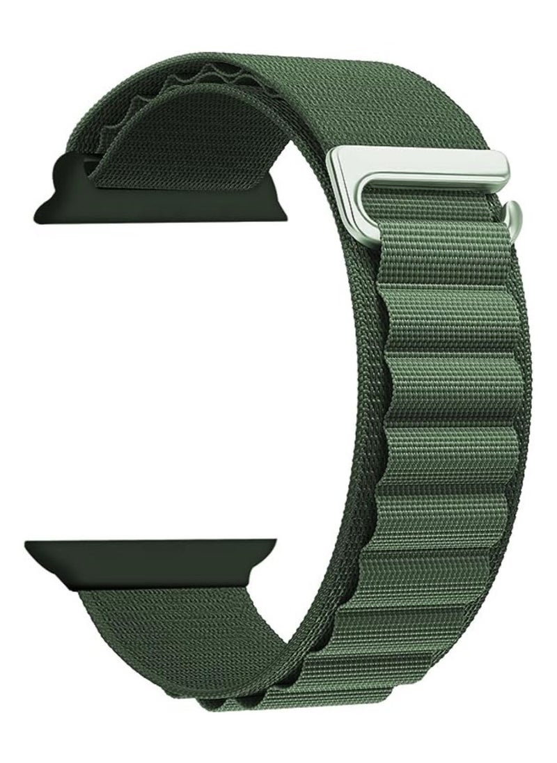 Vitacelli - Apple Watch Alpine Loop Band 42mm/44mm/45mm/49mm Nylon Woven Sport Strap Compatible with iWatch Series 8/Ultra/7/SE/6/5/4/3/2/1 - Image 1