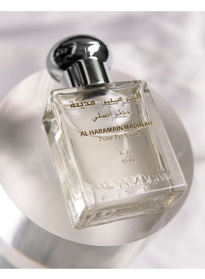 الحرمين زيت عطري الحرمين المدينة 15 مل – للجنسين - Image 4