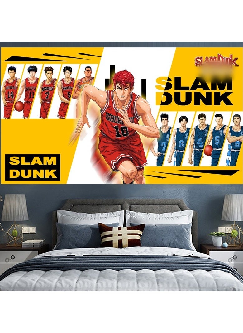 KUYING New Slam Dunk Master Extra Large Room Bed Decoration Wall Cloth 