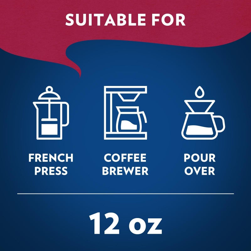 Lavazza Opera Intenso Ground Coffee 12oz Bag, Dark Roast, Bold and Balanced Taste, Intensity 4/5, Arabica and Robusta, Ideal for Drip Brewers, (Pack of 1) - Package May Vary - Image 5