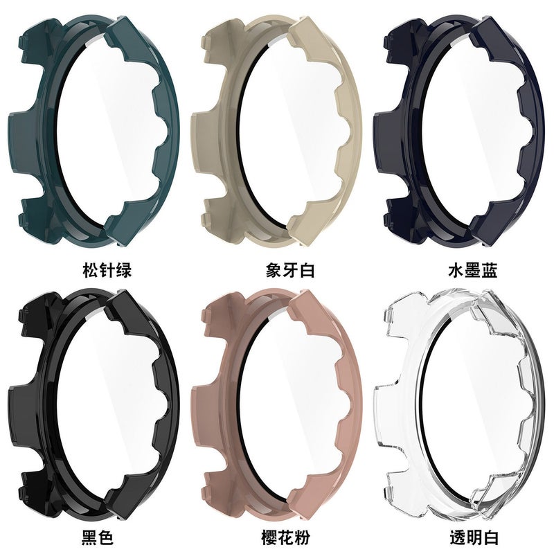 Suitable For Garmin Forerunner 965 Protective Case F 965 Case Pc + Tempered Film Integrated Case - Image 4