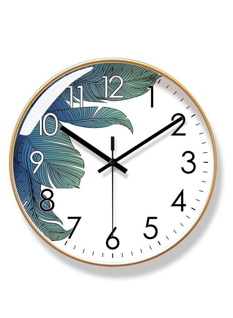 ميكسد ساعات حائط صامتة غير موقوتة 12 بوصة تعمل بالبطارية كوارتز بديكور كلاسيكي ، سهلة القراءة للمكتب ، الفصل الدراسي ، المنزل ، غرفة المعيشة ، غرفة الأطفال ، غرفة النوم ، المطبخ - Image 1