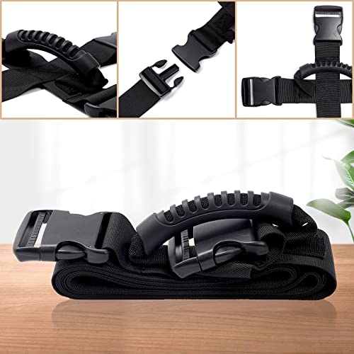 ECOSHIRE Box Carrying Strap with Handle, Handheld Belt for Safely Moving and Lifting Heavy Boxes, Adjustable Belt, Cross Style Carry Straps, Suitable for Groceries, Luggage(118.1 inch) - Image 3