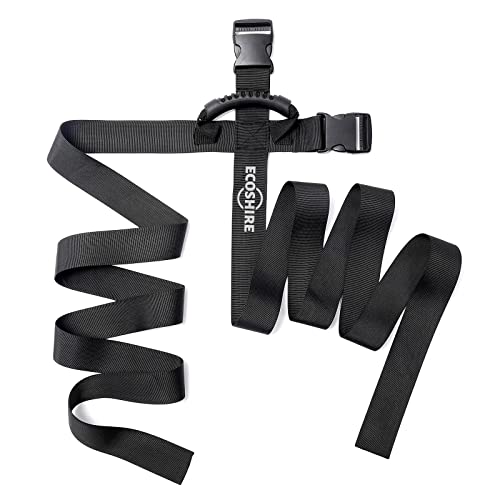 ECOSHIRE Box Carrying Strap with Handle, Handheld Belt for Safely Moving and Lifting Heavy Boxes, Adjustable Belt, Cross Style Carry Straps, Suitable for Groceries, Luggage(118.1 inch) - Image 2
