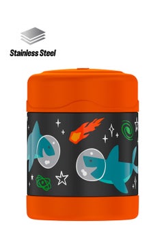 Thermos Funtainer Stainless Steel Kids Space Party Jar 290Ml, F30020Au, Insulated Food Jar, Lunch Box , Storage Container, Thermal Flask For Travel