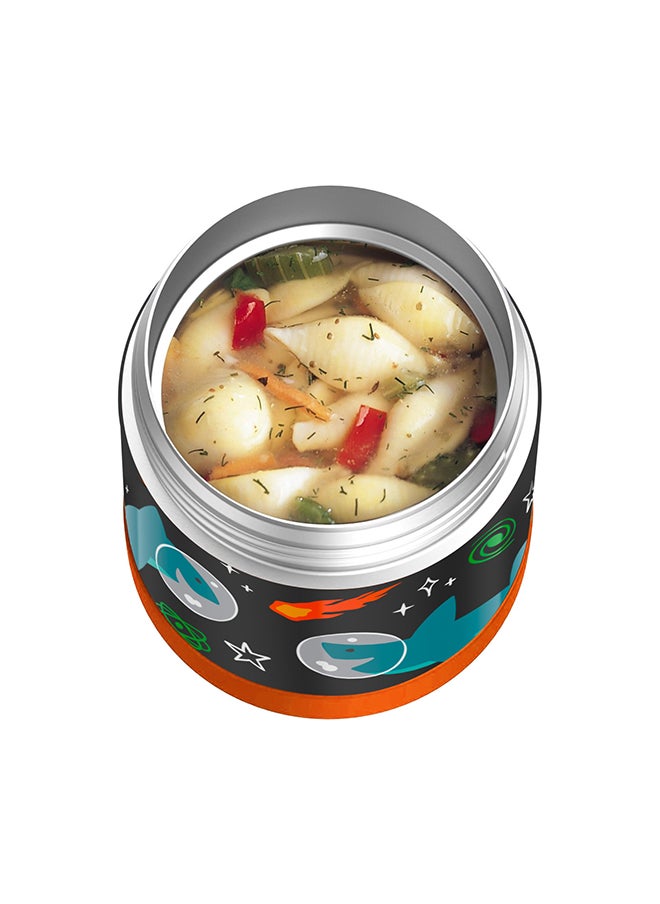 THERMOS - Thermos Funtainer Stainless Steel Kids Space Party Jar 290Ml, F30020Au, Insulated Food Jar, Lunch Box , Storage Container, Thermal Flask For Travel - Image 1