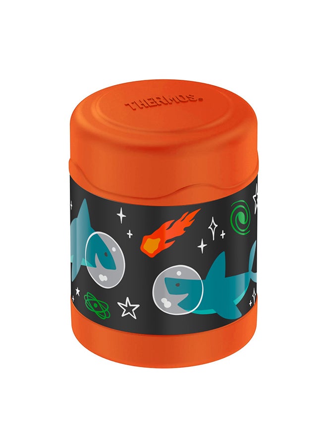 THERMOS - Thermos Funtainer Stainless Steel Kids Space Party Jar 290Ml, F30020Au, Insulated Food Jar, Lunch Box , Storage Container, Thermal Flask For Travel - Image 1