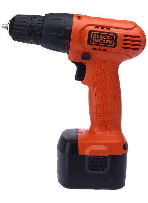 12V 1.3Ah Ni Cd 17 Clutch Cordless Drill Driver With 100 Accessories In Kitbox Orange/Black Cd12100Km B5 2 Years