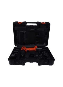 BLACK+DECKER 12V 1.3Ah Ni Cd 17 Clutch Cordless Drill Driver With 100 Accessories In Kitbox Orange/Black Cd12100Km B5 2 Years  - Image 3