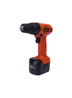 BLACK+DECKER 12V 1.3Ah Ni Cd 17 Clutch Cordless Drill Driver With 100 Accessories In Kitbox Orange/Black Cd12100Km B5 2 Years  - Image 5