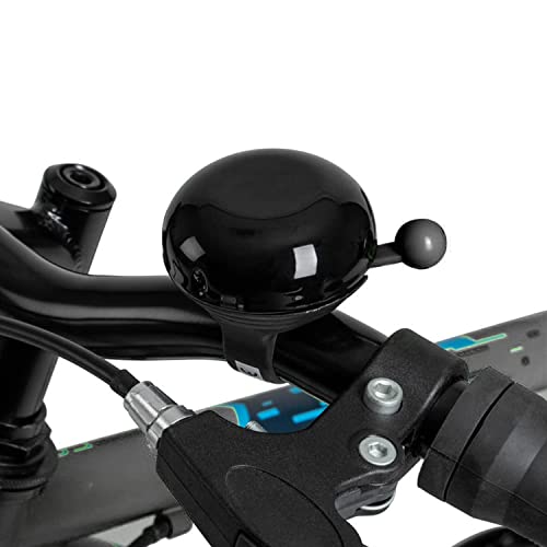 Linist Bicycle Bell for Adults and Kids Classic Bicycle Bell with Nice Loud Tone Handlebar Ring Bell for Bicycle,Black - Image 3