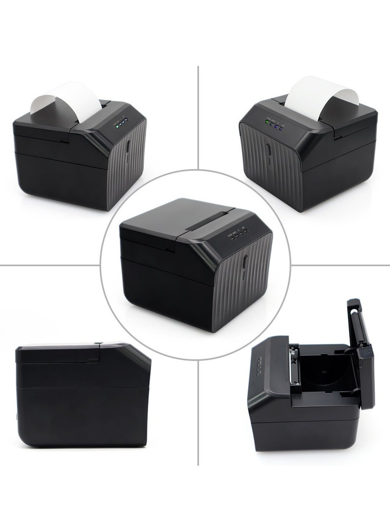 Bluetooth Receipt Thermal Printer Black - Image 3