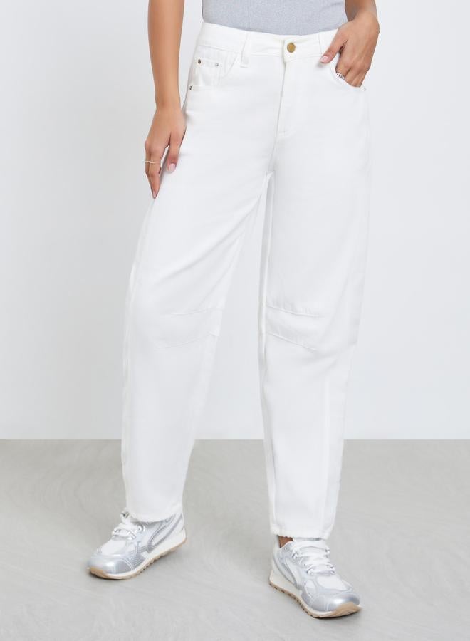Styli High Rise Relaxed Fit Jeans - Image 2