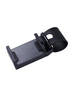 Universal Car Steering Wheel Mobile Phone Holder For iPhone Samsung Smartphone Black