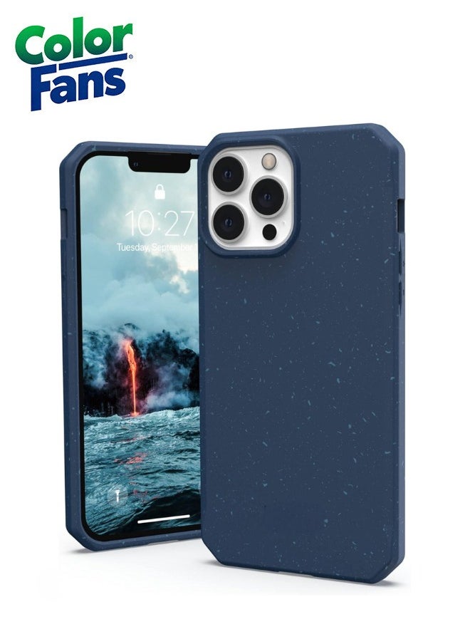 Color Fans - Apple iPhone 13 Pro Case 6.1" Outback Bio Ultra Thin Eco-Friendly Protective Cover Fully Biodegradable and Compostable Compatible with Wireless Charging - Mallard - Image 1