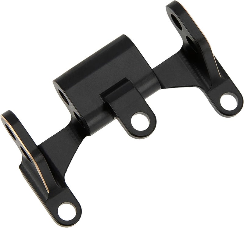 MEUS RACING 1/18 RC Model Car Brass Rear Link Mount for AXIAL UTB18 Capra Trail Buggy - Black Gold - Image 4