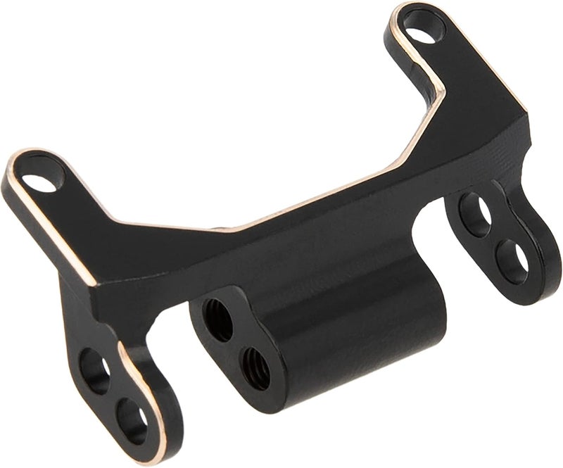MEUS RACING 1/18 RC Model Car Brass Rear Link Mount for AXIAL UTB18 Capra Trail Buggy - Black Gold - Image 3