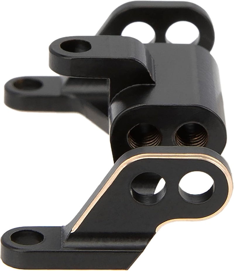 MEUS RACING 1/18 RC Model Car Brass Rear Link Mount for AXIAL UTB18 Capra Trail Buggy - Black Gold - Image 5