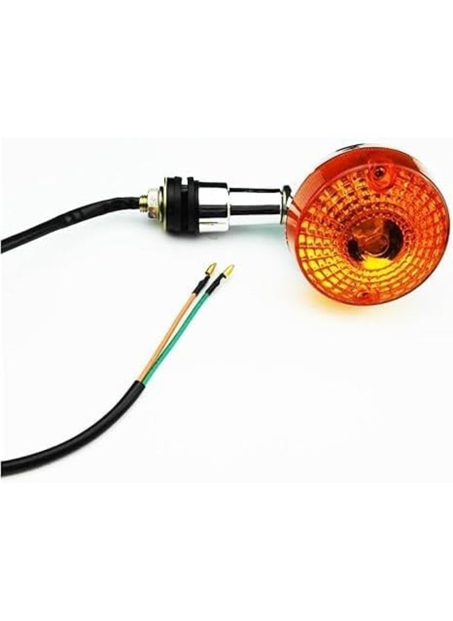 Generic Turn Signals 2PCS 12V Motorcycle Moto Turn Signal Light Lamp Blinker  - Image 2