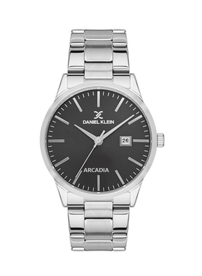 دانيل كلاين ساعة يد من الستانلس ستيل عقارب/مقابض DK.1.13567-5