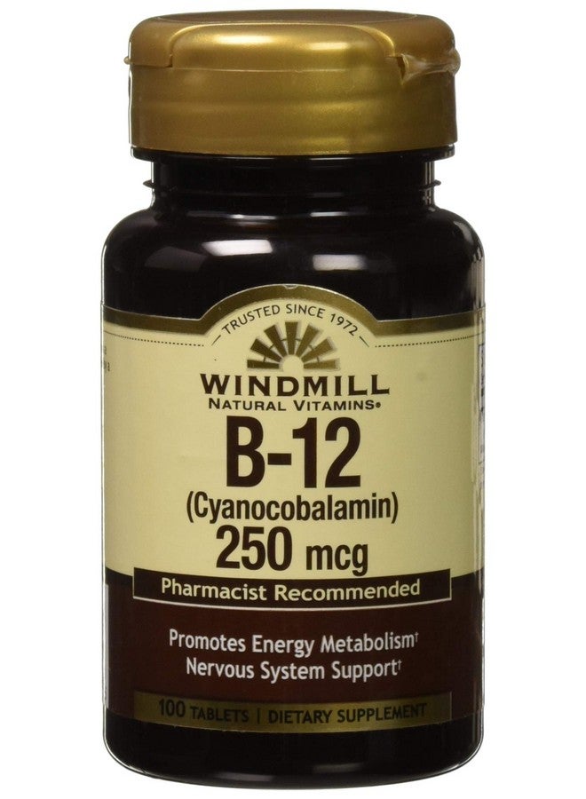 WINDMILL Vitamin B12 Tabs 250 Mcg Wmill Size: 100 - Image 2