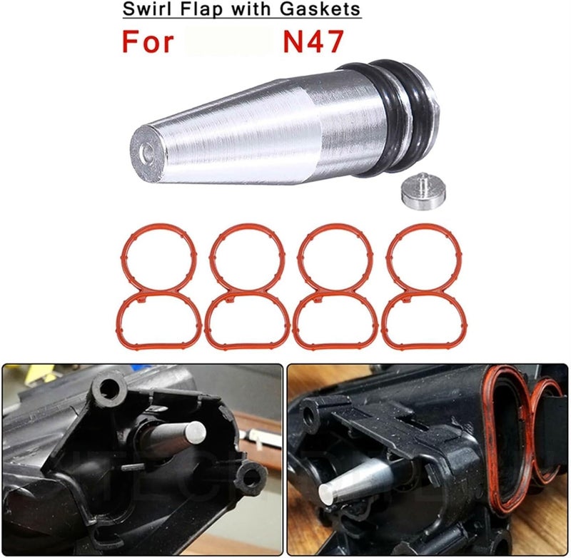 Wivplex 22 mm Oil Intake Manifold Swirl Flaps Delete Plug - Image 5