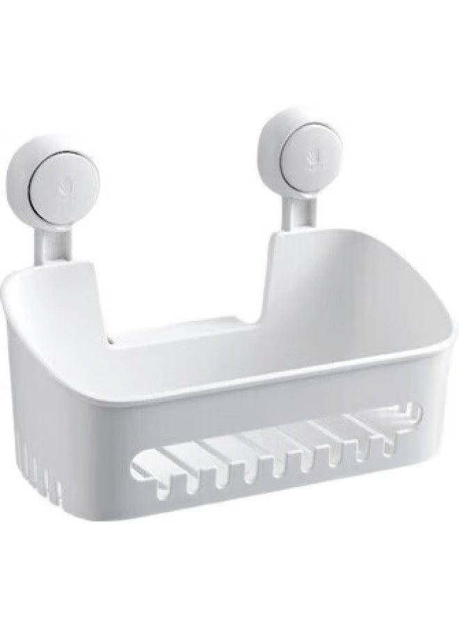 Taili Powerful Suction Cup Kitchen Storage Rack No Punching Seasoning Rack Wall-Mounted Kitchen Utensil Ginger Onion Garlic Storage Box - Image 1