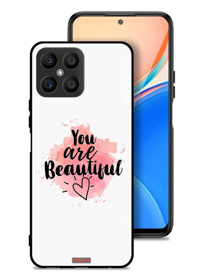 Tolwak Honor X8 4G Protective Case Cover You Are Beautiful - Image 1