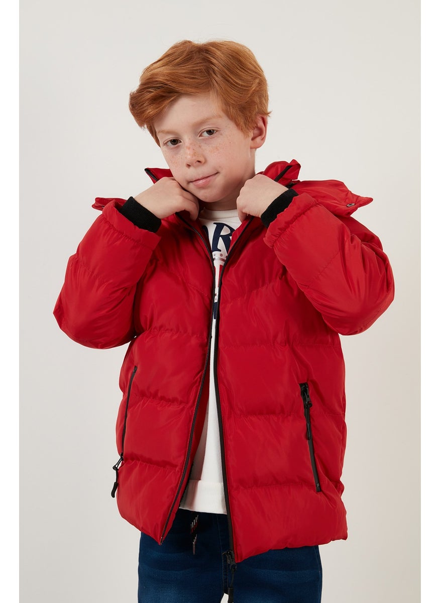 Plush Lined Removable Hooded Winter Coat with Pockets Boys' Coat 5761587 - pzsku/Z379F69F4DB23BF1EE405Z/45/_/1728060110/e351bfbb-7fa5-4a04-97b2-9390f26b4a9d