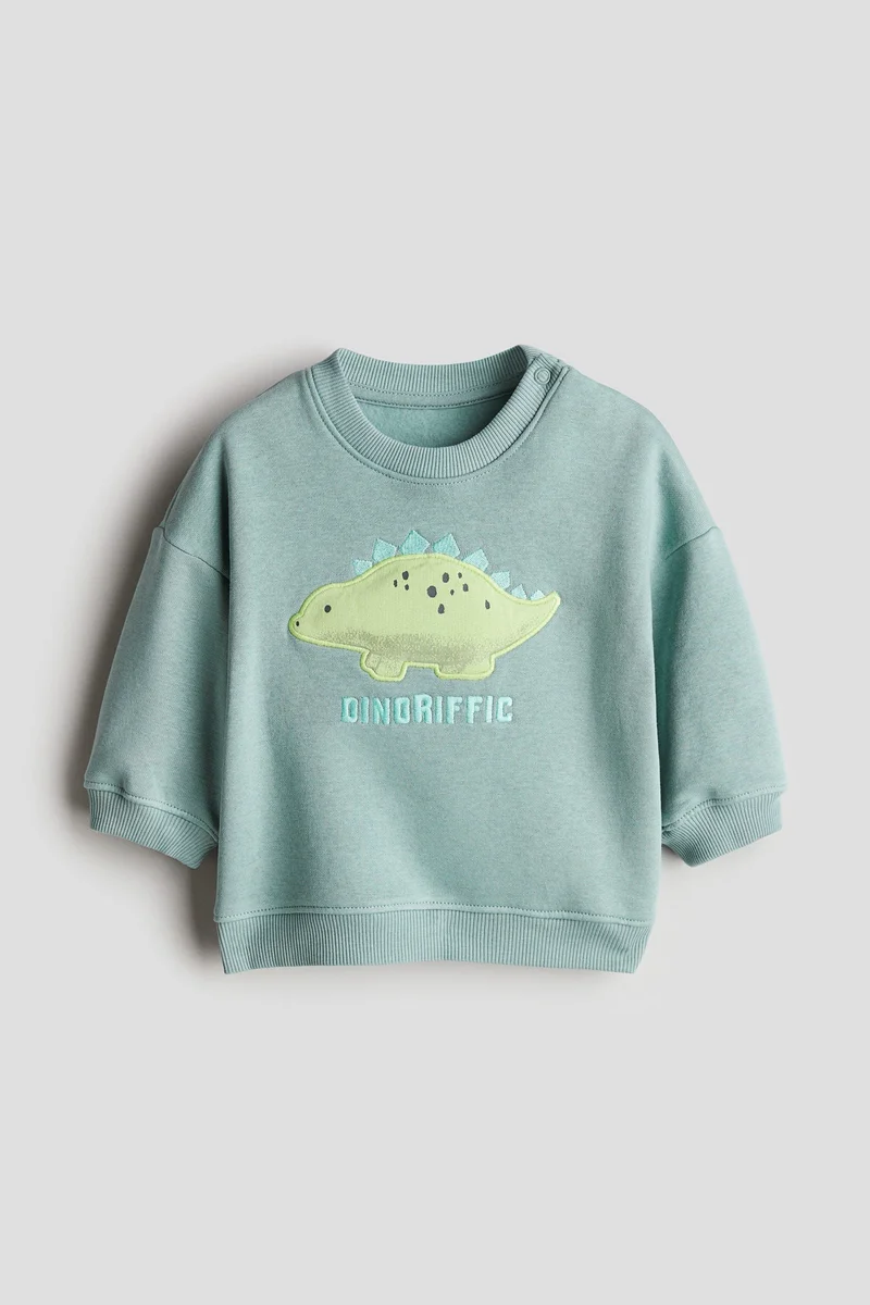 H&M Motif-detail sweatshirt