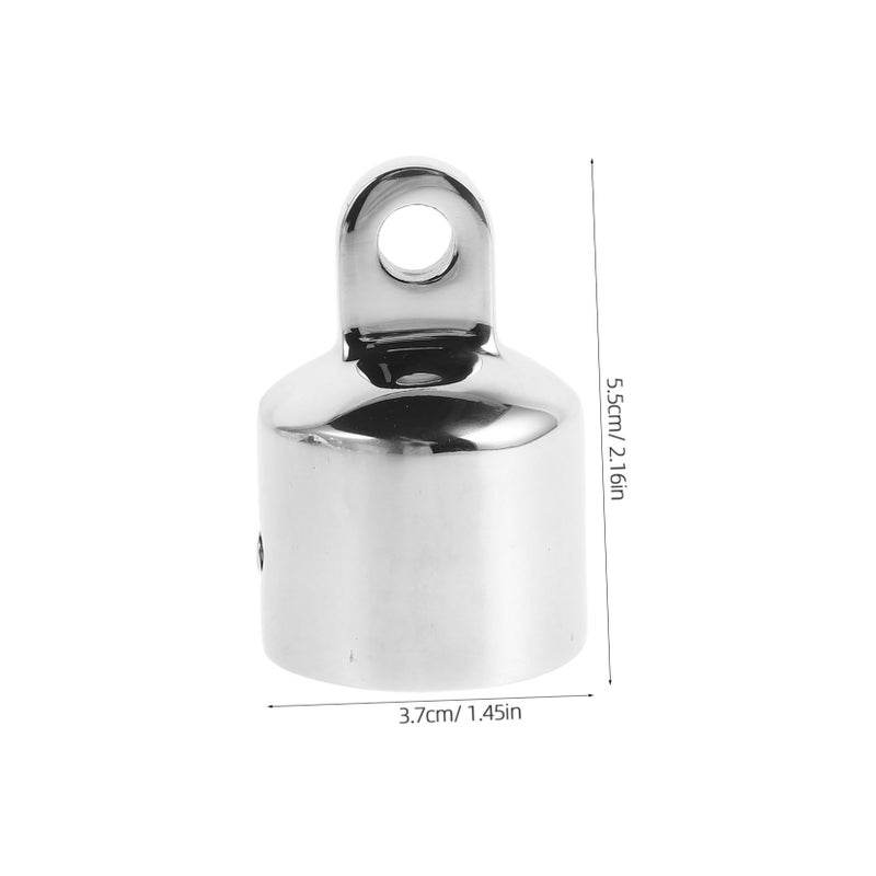 Easy Install 316 Stainless Steel Bimini Top Cap Fitting Hardware for Boat and RV Round Tubing - Image 3