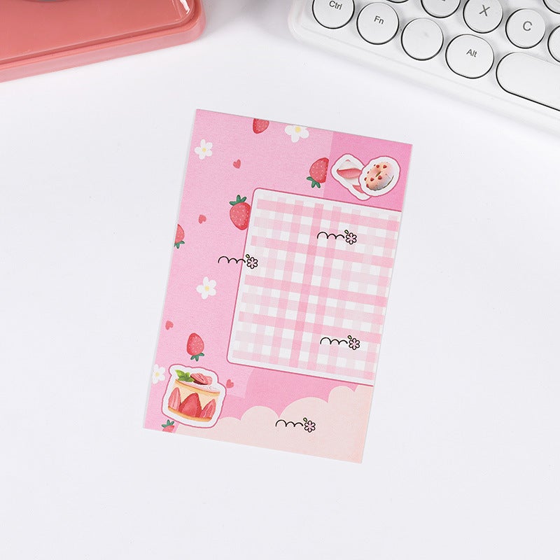 Yueshi New Ins Style Series Cartoon Card Packaging Material Hard Card Back Small Card Card Head Gift Card - Image 1