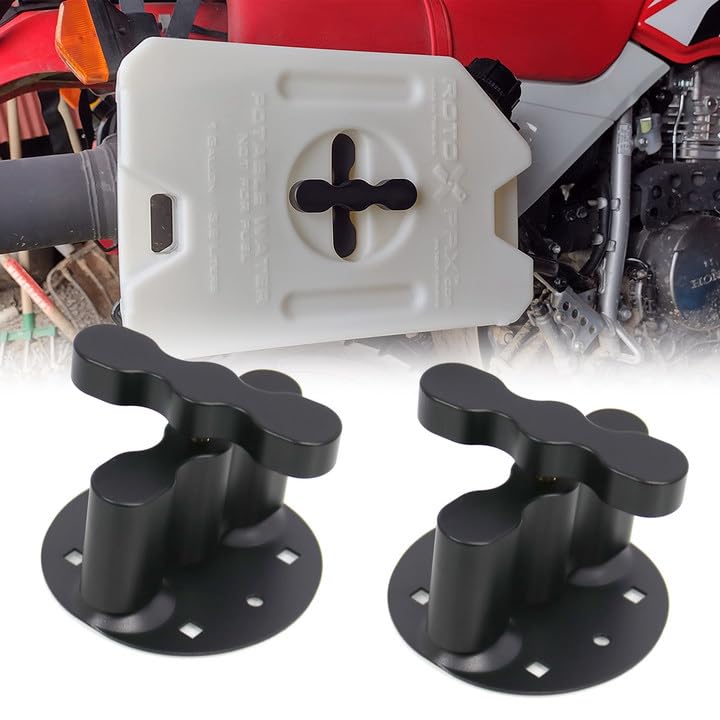 RULLINE 2PCS RXPM Pack Mount Bracket Cargo Racks Fit for Standard Pack Mount Compatible with Fuel  Gas Can  Water Pack Mount