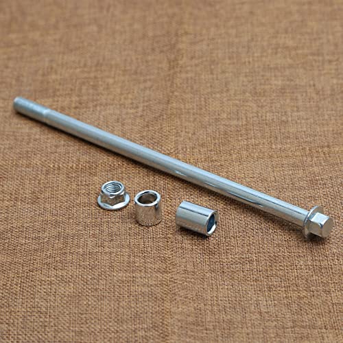 Mokuo 10mm 220mm Front Rear Axle with Bushing 6mm 20mm 32mm Fit for Motorcycle Pit Dirt Bike Moped Scooter QUAD ATV Mini Bike Parts - Image 3