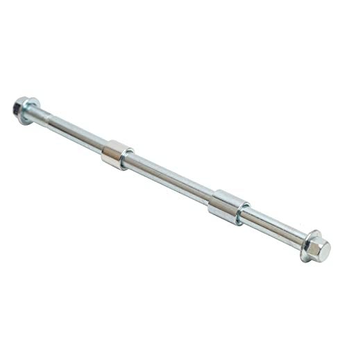 Mokuo 10mm 220mm Front Rear Axle with Bushing 6mm 20mm 32mm Fit for Motorcycle Pit Dirt Bike Moped Scooter QUAD ATV Mini Bike Parts - Image 1