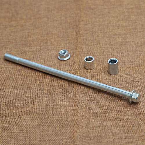 Mokuo 10mm 220mm Front Rear Axle with Bushing 6mm 20mm 32mm Fit for Motorcycle Pit Dirt Bike Moped Scooter QUAD ATV Mini Bike Parts - Image 4