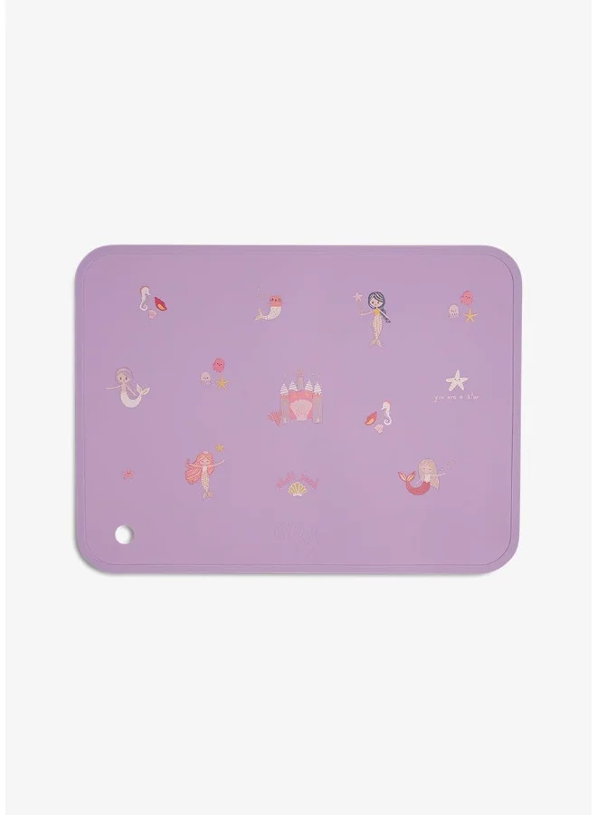Citron Silicone Placemats Rectangle - Mermaid