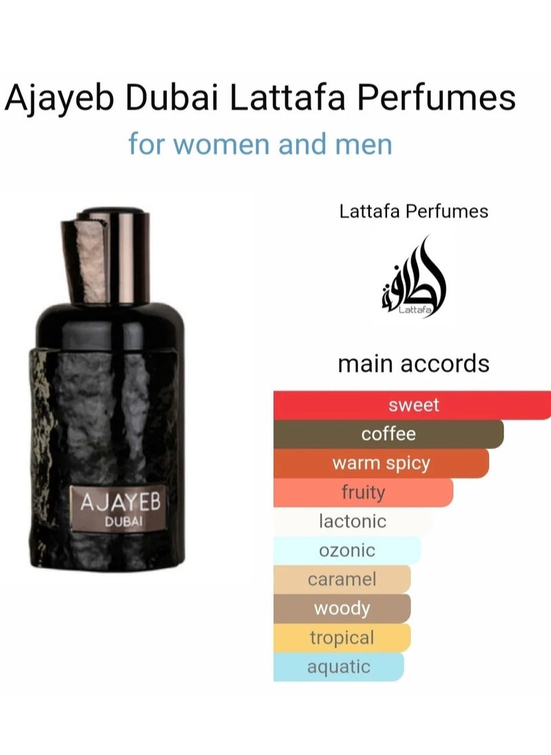Lattafa Ajayeb Dubai Eau de Parfum for Unisex - 100ml  - Image 4