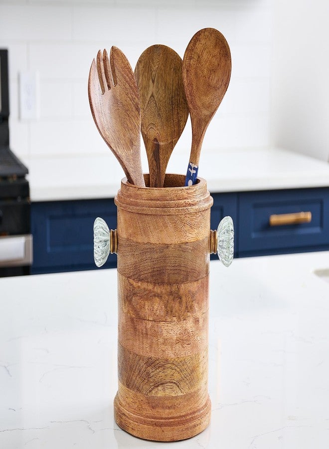 Mud Pie Door Knot Utensil Holder, 7 1/2" X 5 1/4' - Image 3